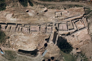 Vista aèria. Autor: Museu Arqueologia Catalunya