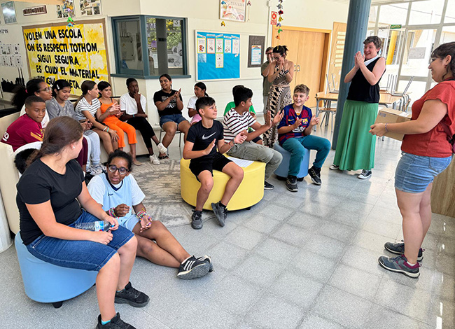 L'Escola Cascabell també va rebre un reconeixement. Autor: Anthesis Group