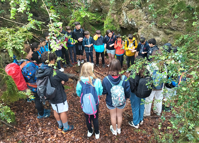 Sortida a un pou de neu del Parc Natural del Montseny. Autor: Anthesis Group