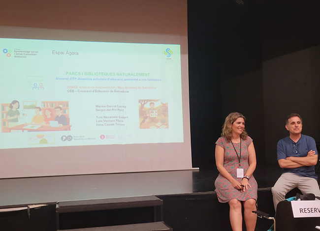 Presentació de l'APS de Marina amb l'ISMAB. Autor: XPN