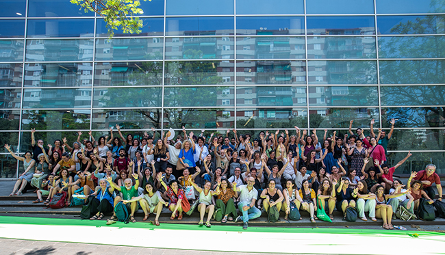 Foto final de grup amb els participants. Autora: Bet Magre