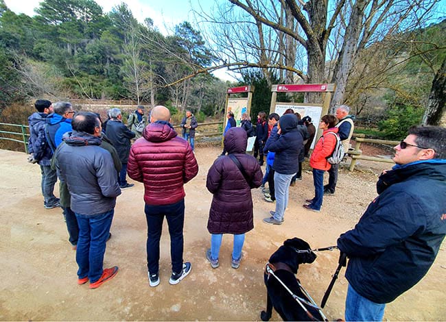 Instant del taller de camp sobre ecoturisme universal. Autor: XPN