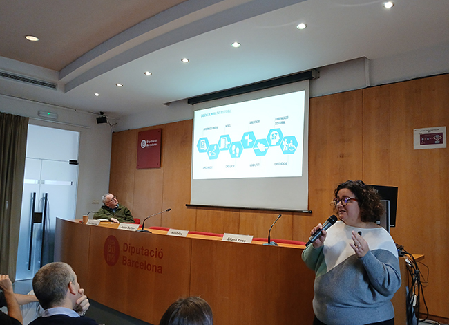 L'empresa Voltes Cooperativa ha estat l'encarregada de dur a terme la diagnosi del futur Pla d'accessibilitat universal. Autoria: XPN