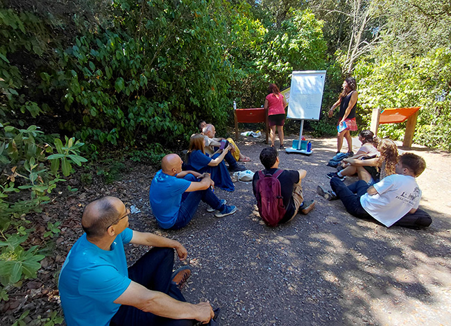 Alguns dels assistents a la Trobada participant en un dels grups de treball que es van crear durant la jornada. © XPN