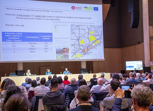 La presentació del mapa de vulnerabilitat. Autor: XPN