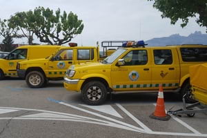 Vehicles ADF a Vacarisses. Autor: Diputació Barcelona