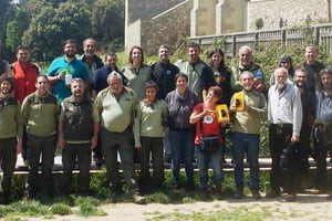 Participants a la sessió del Montnegre. Autor: XPN