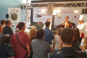 Presentació de Parc a taula a la Fira Àpat. Autor: Parc a taula