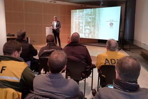 D. Guiteras durant la presentació. Autor: Diputació Barcelona