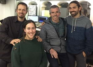 Investigadors de l'Àrea de Quiròpters. Autor: Museu CN Granollers