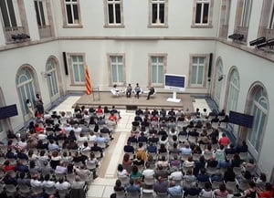 Acte de presentació. Autor: Parc a taula