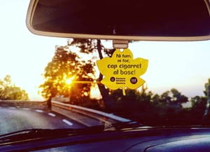 Campanya 'Ni fum, ni foc, cap cigarreta al bosc!'. Autor: Diba