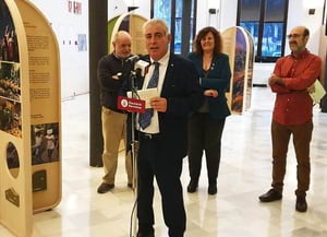 J. Tarín durant la inauguració. Autor: Diputació Barcelona