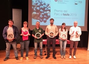 Lliurament 1a edició Premis. Autor: Parc a taula