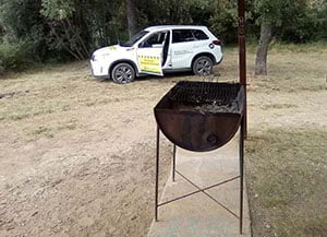 Barbacoa sense mataguspires. Autor: Fermí Gómez <br />Fernández - PVI / Diputació de Barcelona