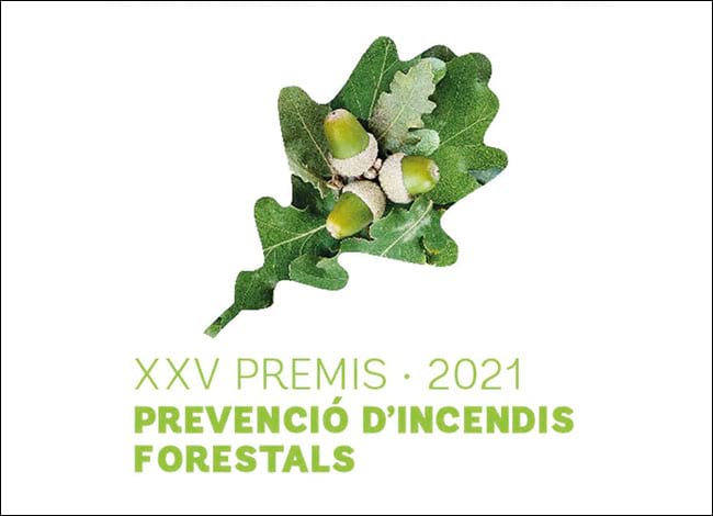 Cartell dels Premis de prevenció d'incendis forestals. Autor: Diputació de Barcelona