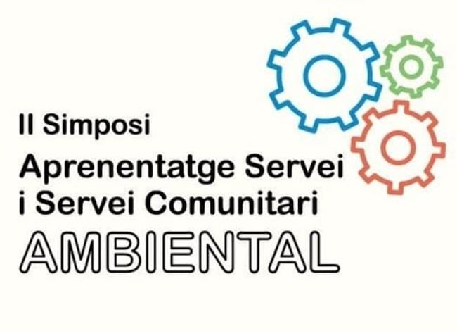Detall del cartell. Autor: II Simposi Aprenentatge Servei i Servei Comunitari Ambiental