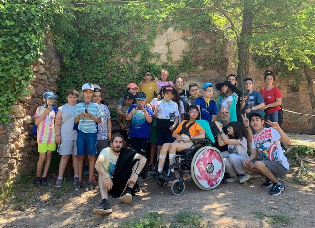 Festa Viu el parc a l'escola adaptada amb l'escola Fàtima. Autor: XPN