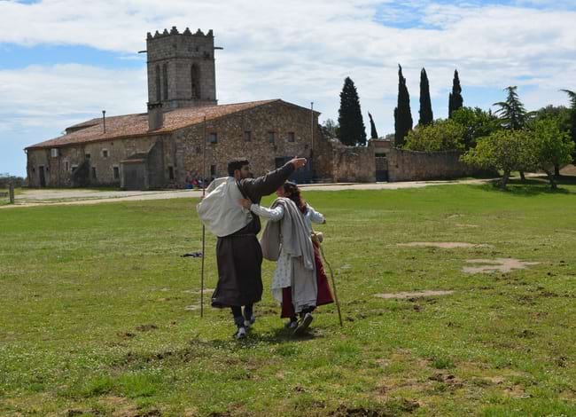 Una de les rutes teatralitzades es fa a l'entorn del santuari del Corredor. Autor: XPN