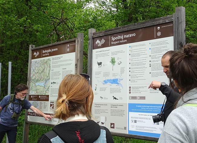 Plafó informatiu. Autor: XPN