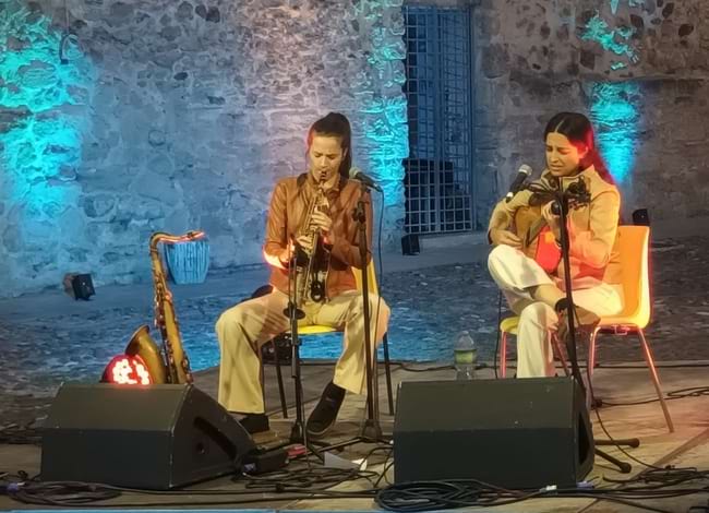 Marina Tomàs i Maria Cruz, integrants del duo Arar. Autor: Neandertal Records