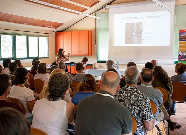 Ponència d'Ivette Casadevall, de la Fundació Emys. Autor: XPN