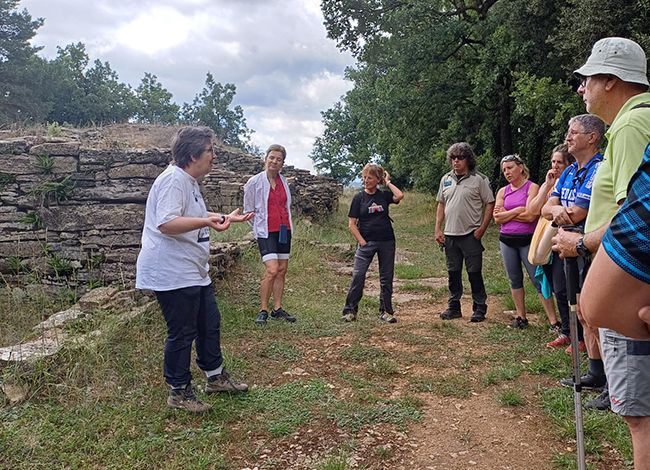La visita amb Montserrat de Rocafiguera. Autor: XPN