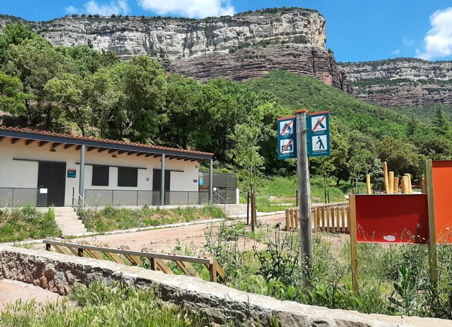 Àrea d'esplai del pantà de Sau. Autor: XPN