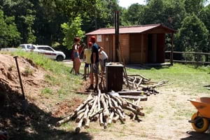 Joves del camp de treball. Autor: XPN