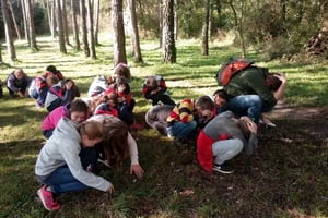 Instant de la gimcana. Autor: Viu el parc