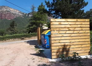 Un dels tancament amb fusta. Autor: XPN