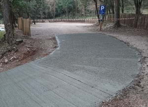 Accés a l'àrea d'autocaravanes. Autor: XPN