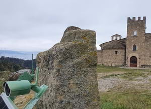 Càmera web instal·lada a Sant Llorenç del Munt<br />(Sant Julià de Vilatorta). Autor: Meteoguilleries