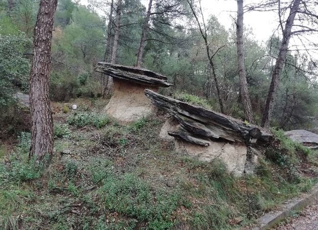 Bolets i laberints de pedra, protagonistes d'una passejada sobre la geologia de l'Espai Natural. Autor: Jordi Vilà