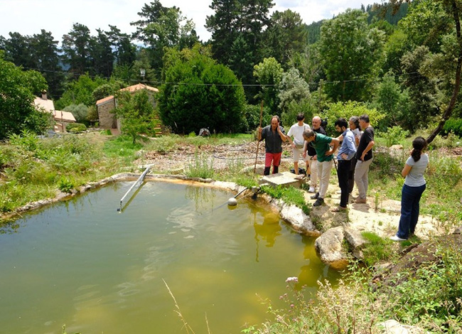Can Nadeu, a Riells i Viabrea, va acollir la presentació. Autor: Diputació de Girona