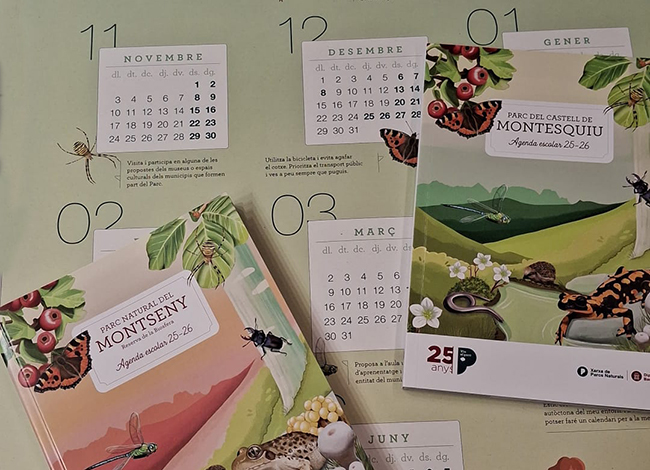 Enguany s'ha editat un calendari amb les agendes per commemorar-ne els 25 anys. Autoria: XPN