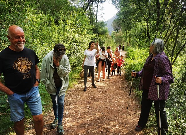 Itinerari per la riera de Martinet, a Aiguafreda. Autor: Biblioteca Escoles Velles d'Aiguafreda