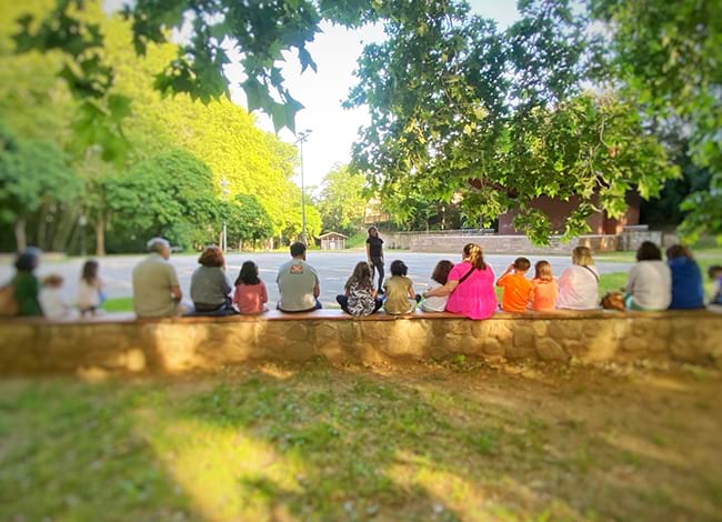 Itinerari fins al parc de l’Arboretum i el parc del Reguissol. Autor: Biblioteca Ferran Soldevila de Santa Maria de Palautordera