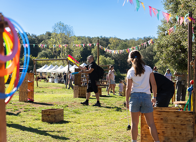 Les famílies van gaudir d'una Matinal plena d'activitats a Sant Martí del Brull. © Trívium Gestió Cultural