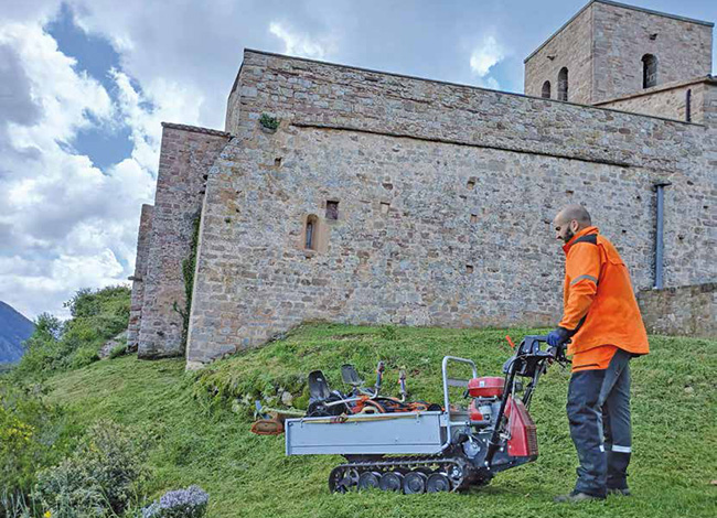 Fent manteniment al turó de Tagamanent. Autor: XPN