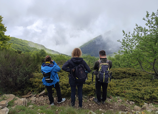 Durant unes de les sortides del 