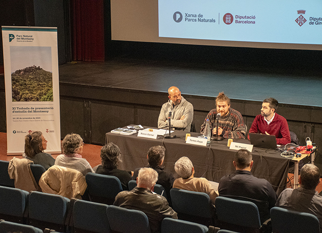 Xesco Gomar, Tomeu Aspa i Nil Papiol durant la presentació. Autor: XPN