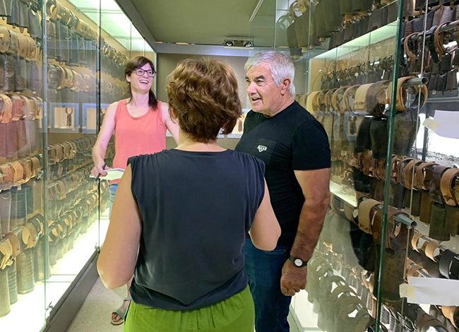 El MEMGA ha documentat les esquelles també fent entrevistes. Autor: MEMGA