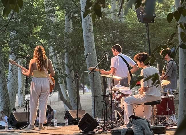 Sabana durant el concert. Autor: Neandertal Records