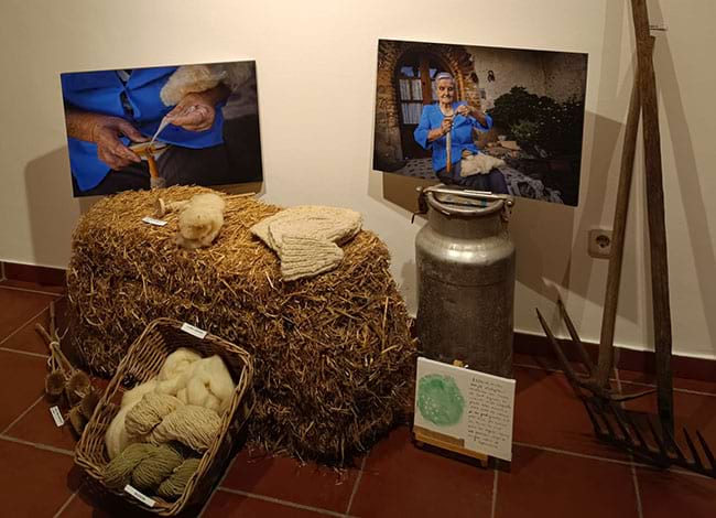 Detall dels objectes i fotografies d'una de les dones en el projecte expositiu. Autor: Biblioteca Ferran Soldevila