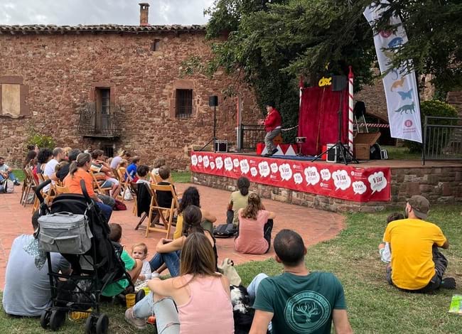 Moi Aznar en l'espectacle de cloenda. Autor: Fusic