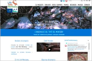 Web del #LifeTritóMontseny. Autor: XPN