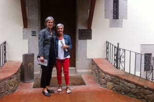 F. Schlegel amb J. Barber. Autora: Sonia Sánchez (ICTA)