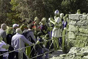 Visita teatralitzada. Autor: Marc Guàrdia / Muralles.cat