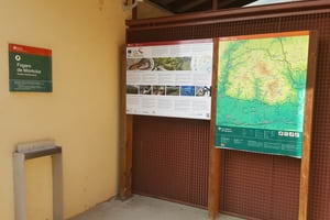 Plafó instal·lat al CI Fogars de Montclús. Autor: XPN